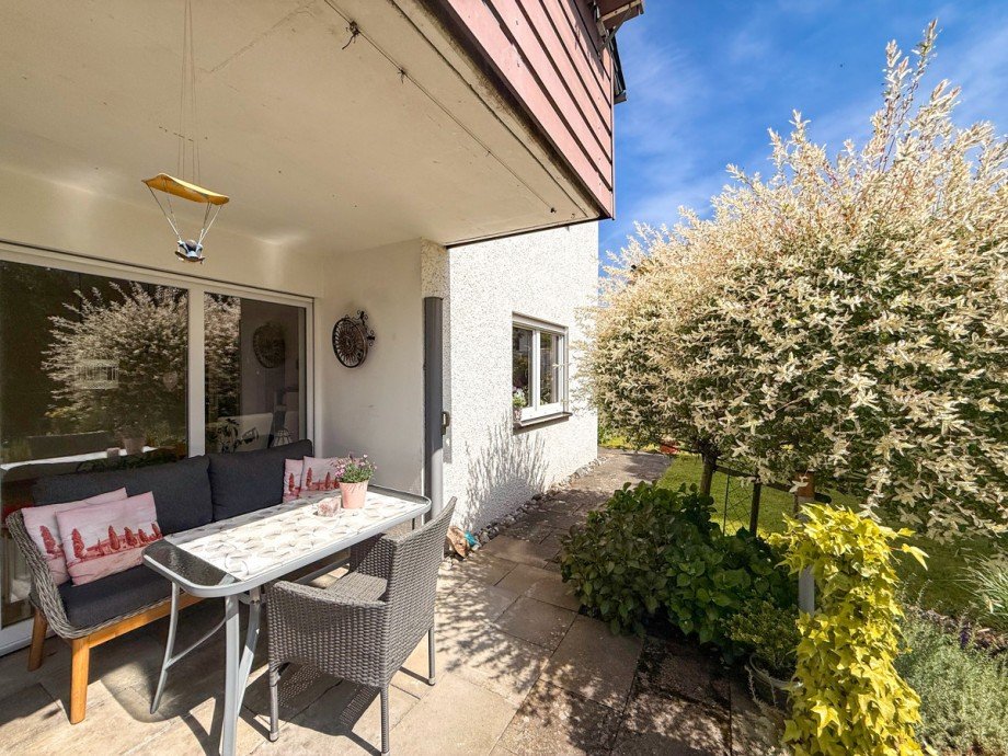 Terrasse Erdgeschosswohnung Vogt