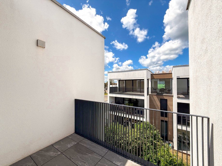 Kleiner Nord-Balkon Penthousewohnung Isny im Allg�u