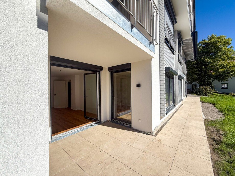 Terrasse Erdgeschosswohnung Oberstaufen / Wiedemannsdorf