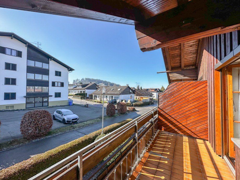 Balkon Maisonettewohnung Weiler-Simmerberg