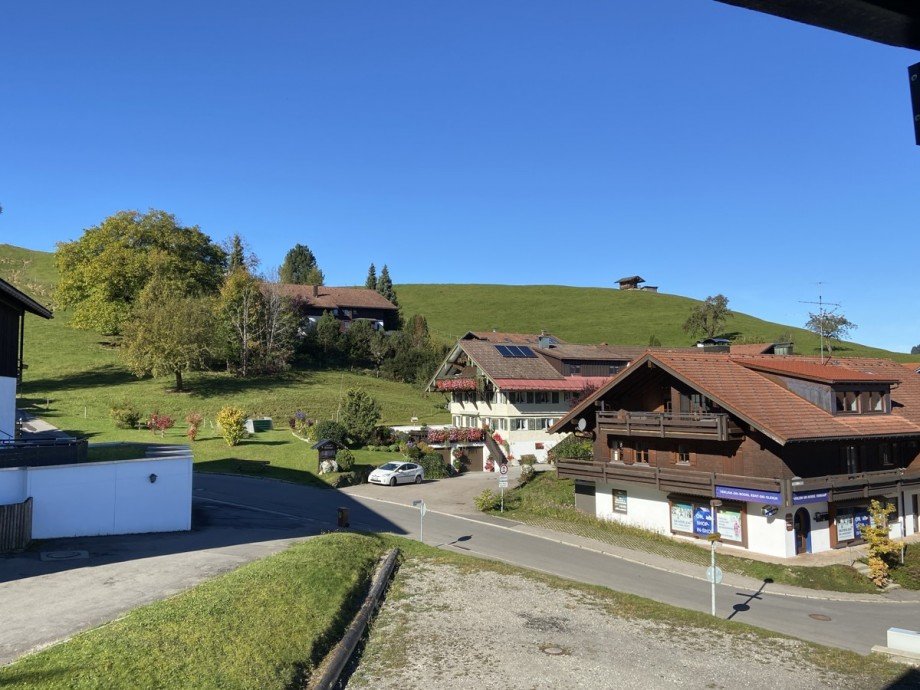Ausblick nach Westen Etagenwohnung Oberstaufen - Steibis