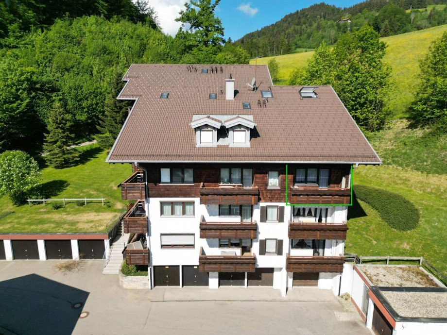 Hausansicht/Wohnung Etagenwohnung Oberstaufen / Wei�ach