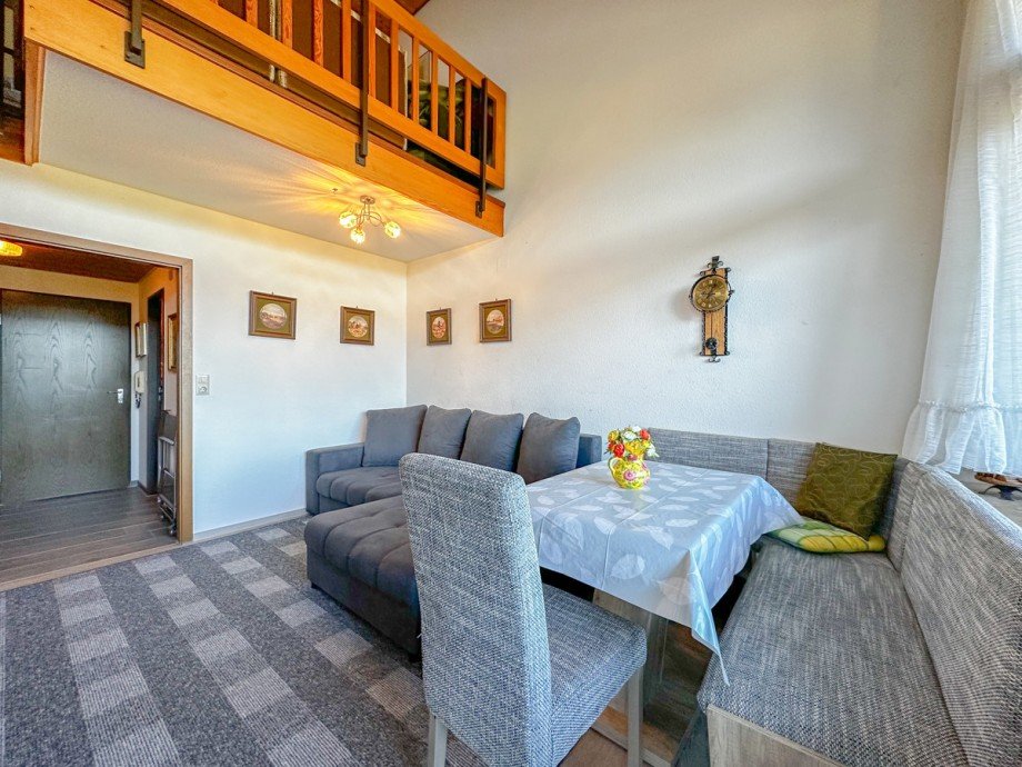 Wohn/ Essbereich Maisonettewohnung Oberstaufen / Steibis