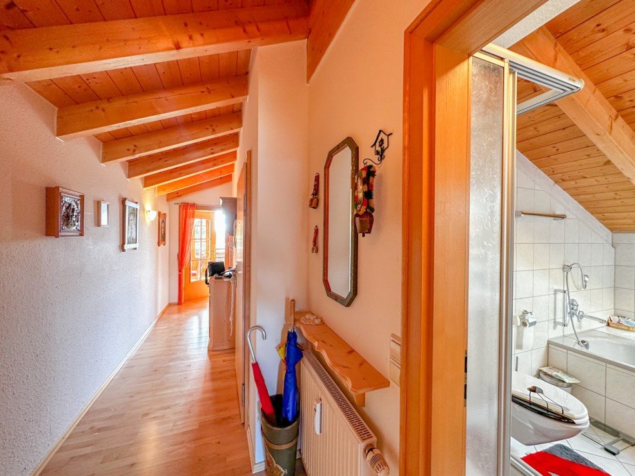 Flurbereich Dachgeschosswohnung Oberreute
