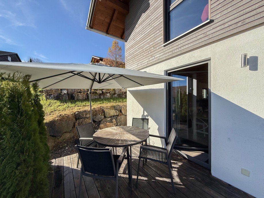 Terrasse Chalet Oberstaufen / Steibis