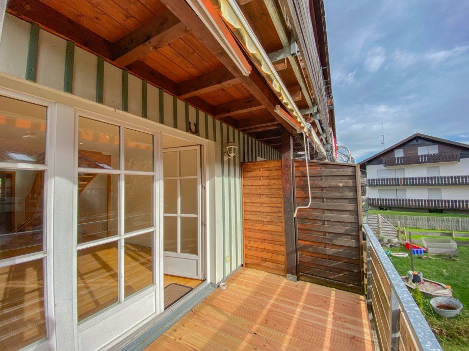 Balkon Maisonettewohnung Oberstaufen / Konstanzer