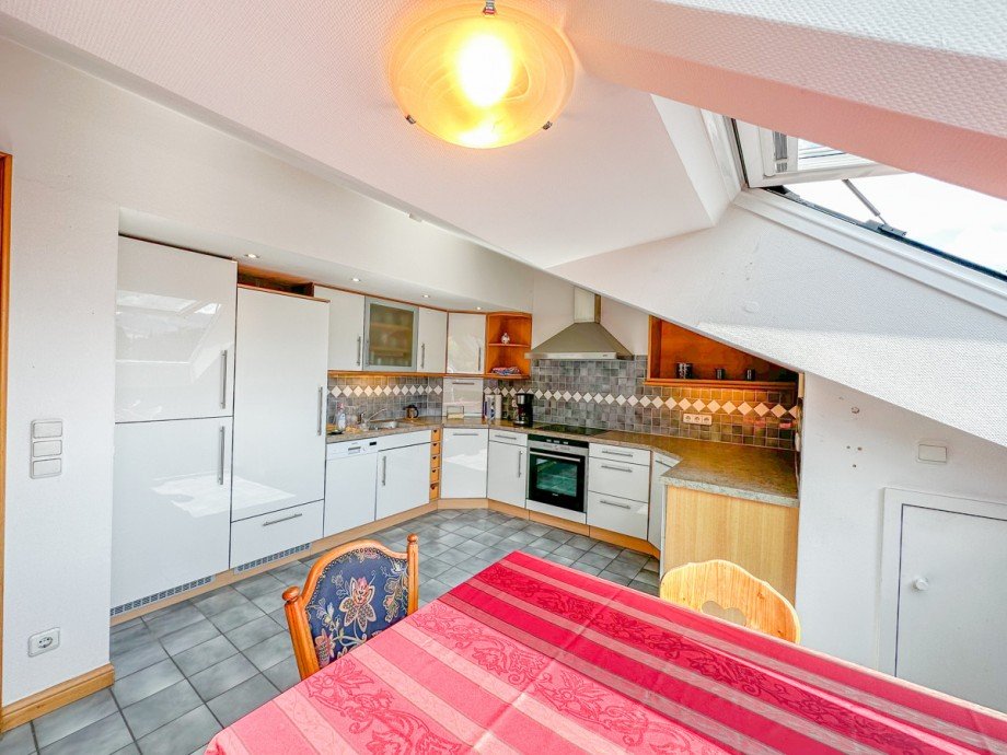 K�che Dachgeschosswohnung Oberstaufen