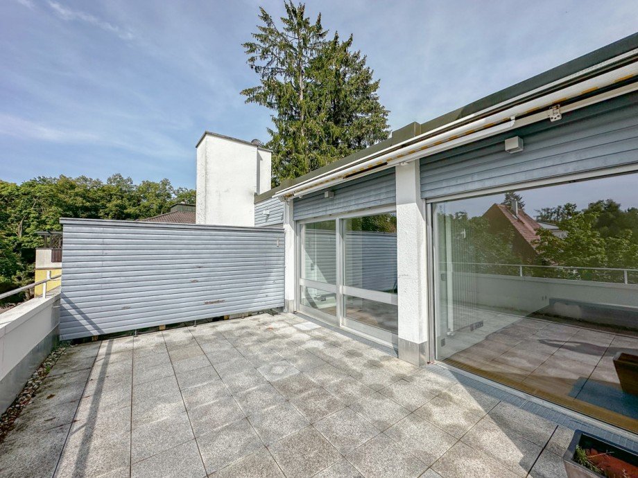 Dachterrasse Penthousewohnung M�nchen / Nymphenburg
