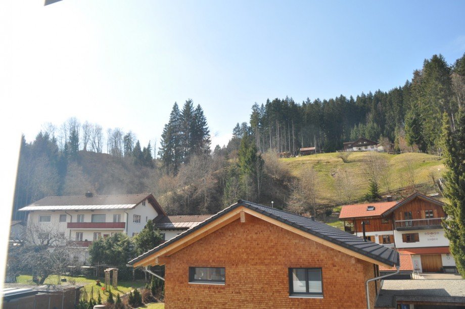 Ausblick Westen Dachgeschosswohnung Oberstaufen