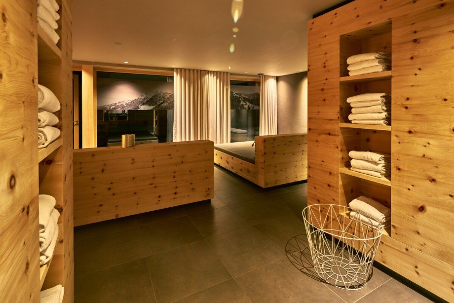 Saunabereich Etagenwohnung Oberstaufen