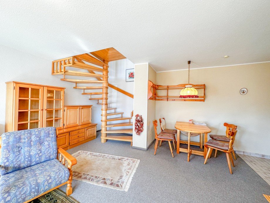 Wohn - Essbereich Maisonettewohnung Weiler-Simmerberg