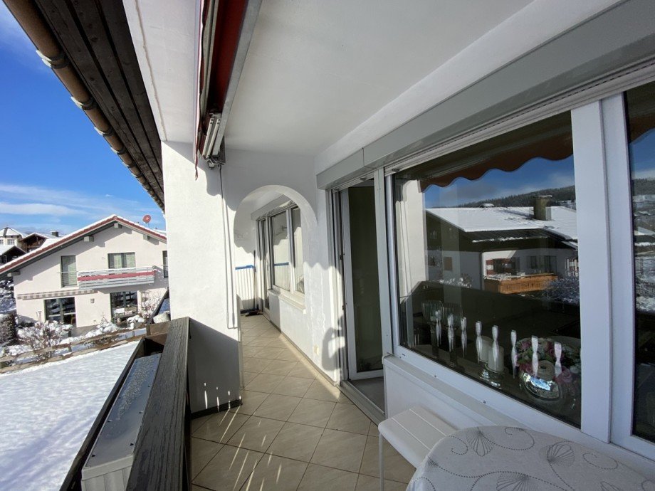 S�dbalkon Etagenwohnung Oberstaufen