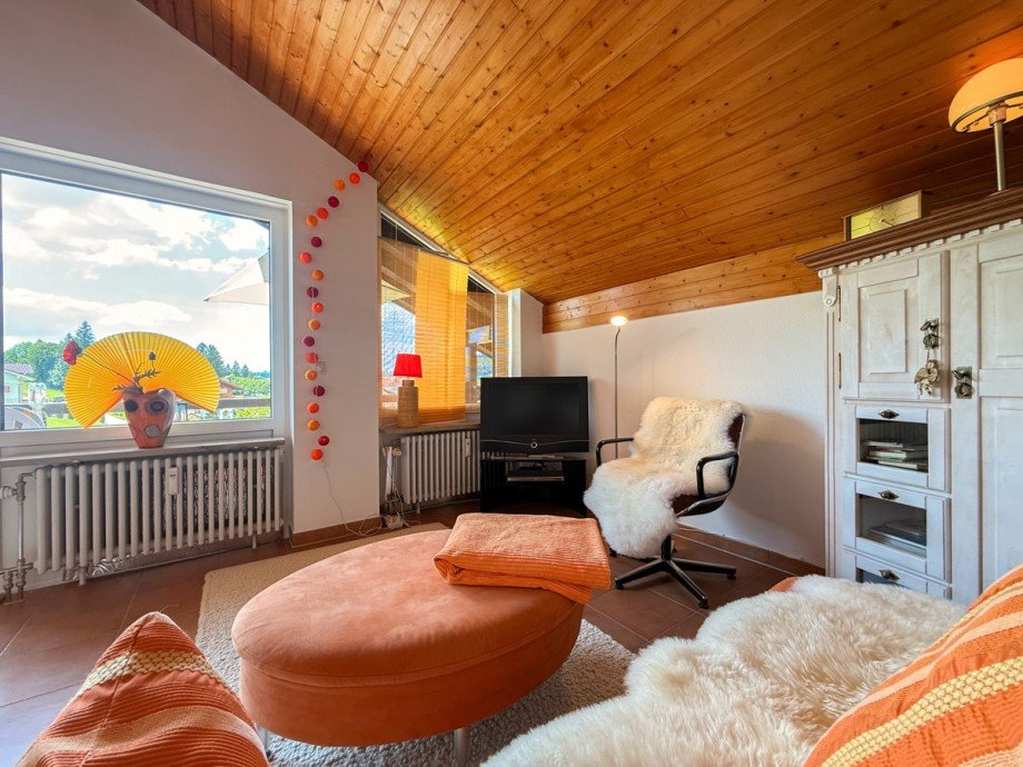 Wohnzimmer Etagenwohnung Oberstaufen / Steibis
