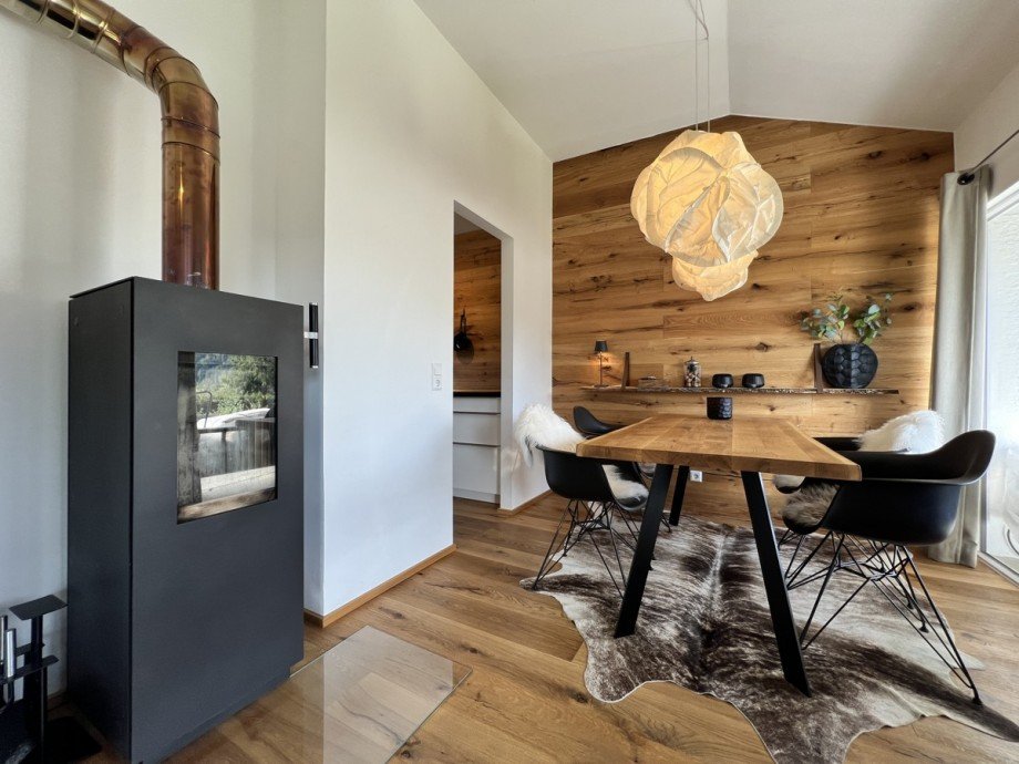 Kamin-Ecke Ferienhaus Oberstaufen / Eibele