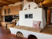 Kachelofen EG. Ein Haus in Top Lage 
in Immenstadt im Allg�u 
mit unverbaubarem Blick in die Berge!