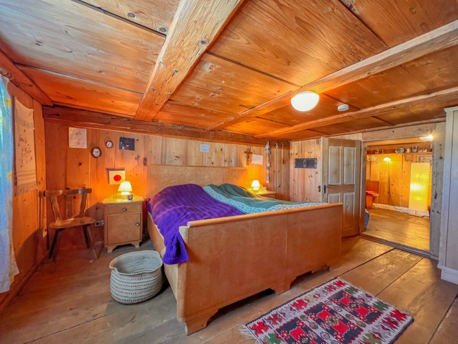Schlafzimmer 1.OG Bauernhaus Maierh�fen
