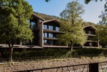 Au�enanlage Exklusives Maisonette-Chalet mit ca. 101 m� Wohnfl�che 
 in den Amrai Suites - Schruns