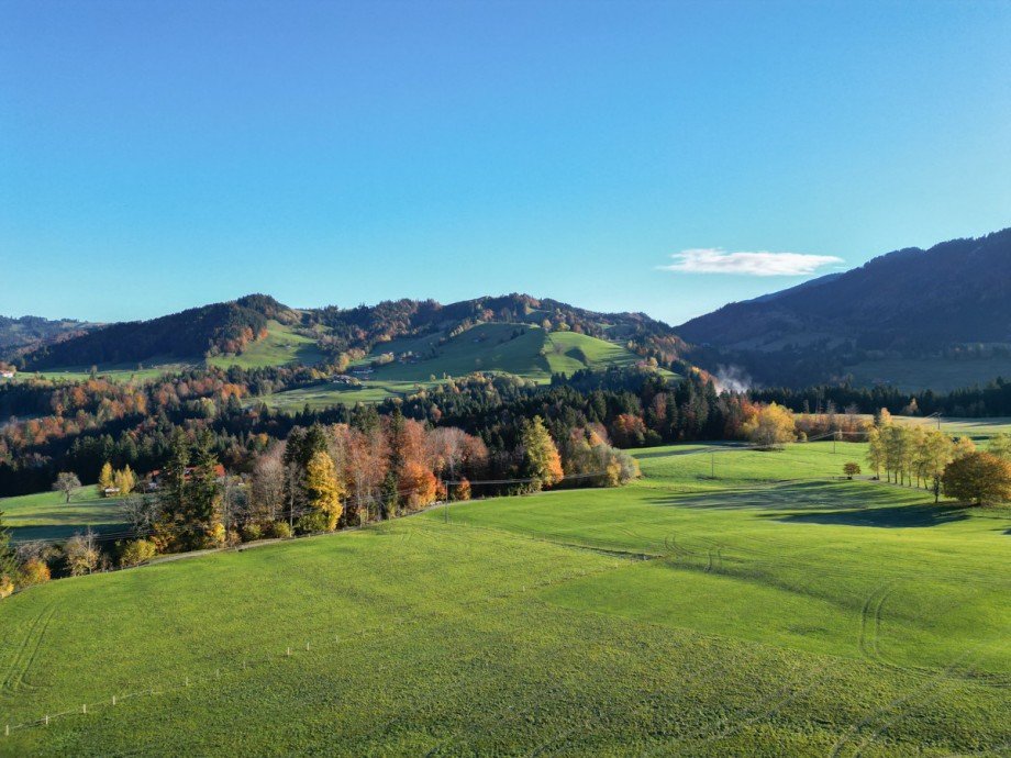 Landschaft in Steibis Maisonettewohnung Oberstaufen / Steibis