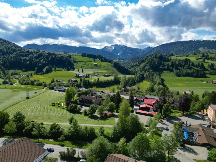 Ausblick Hochgrat Etagenwohnung Oberstaufen / Wei�ach