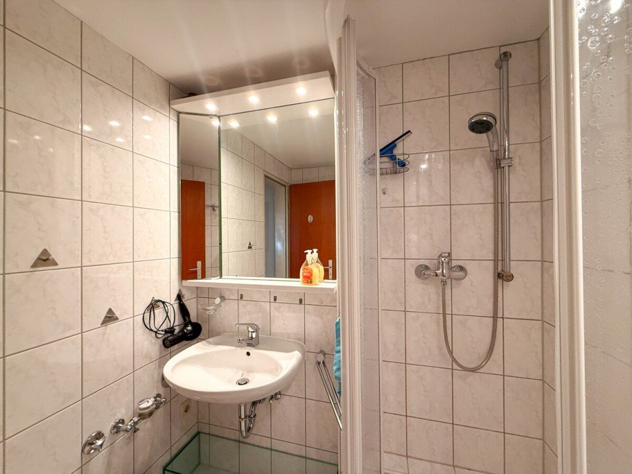 Badezimmer Maisonettewohnung Oberstaufen