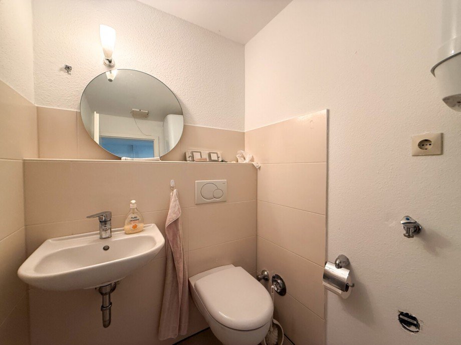 Gro�e Wohnung DG WC Mehrfamilienhaus Lindenberg im Allg�u