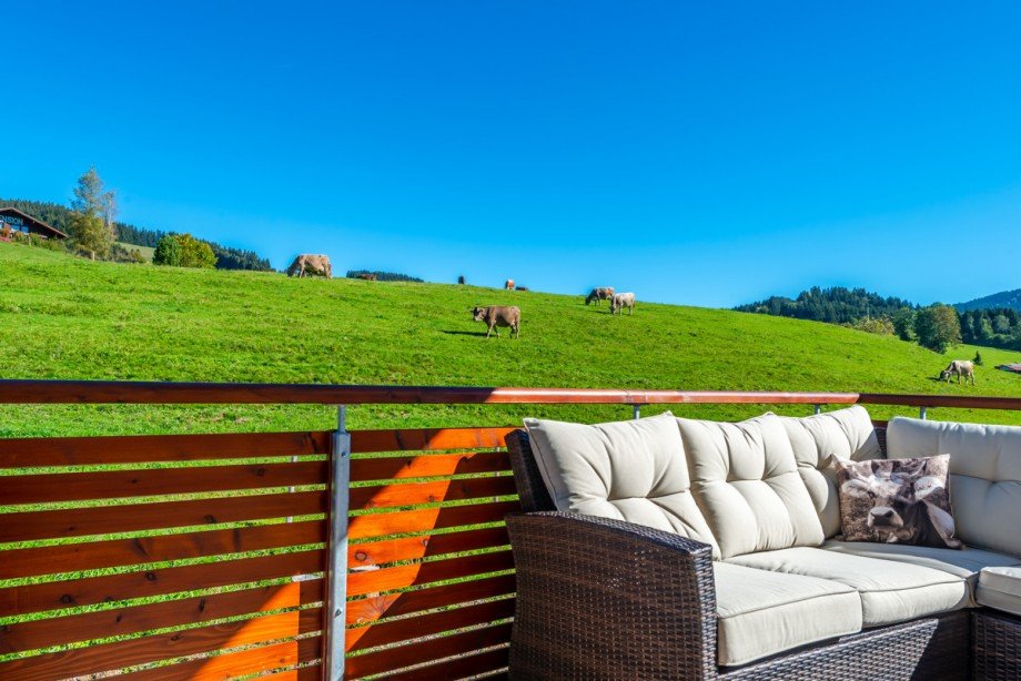 Balkon / Terrasse Dachgeschosswohnung Oberstaufen / Kalzhofen