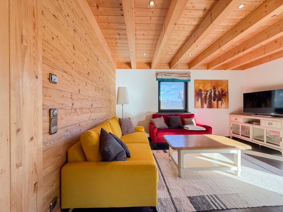 Wohnzimmer Chalet Oberstaufen / Steibis