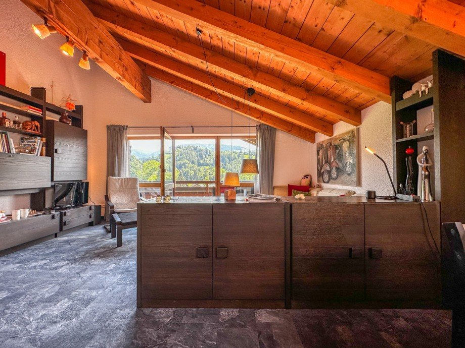 Wohnzimmer Etagenwohnung Oberstaufen / Wei�ach
