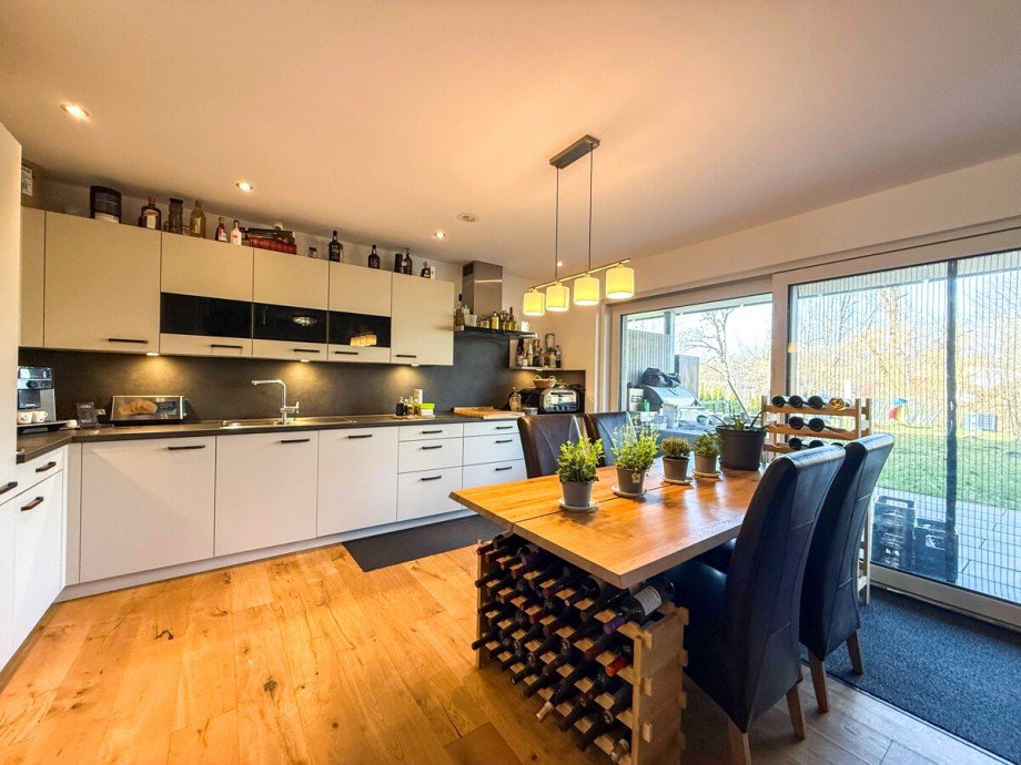 K�che/Essbereich Erdgeschosswohnung Opfenbach