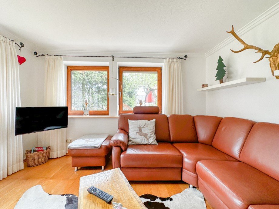 Wohnzimmer Erdgeschosswohnung Oberstaufen