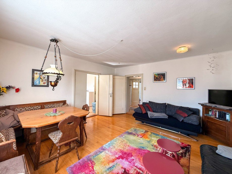 Wohnzimmer Etagenwohnung Lindau