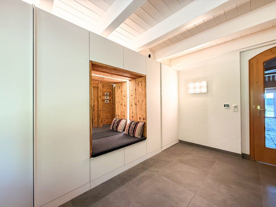 Eingangsbereich Haupthaus Bauernhaus Isny im Allg�u