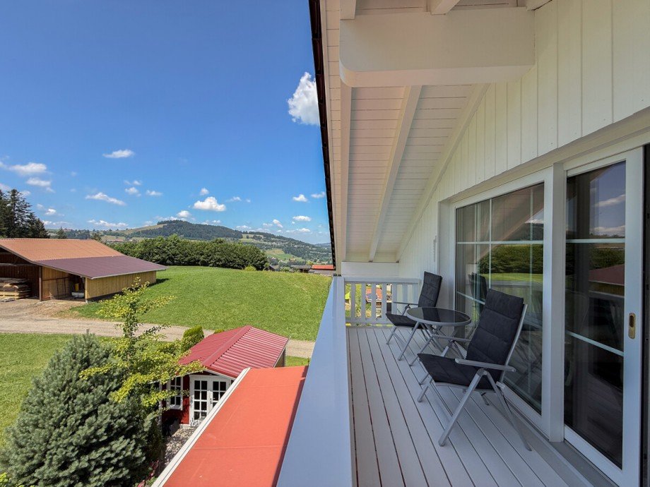 Balkon S�d-West DG Einfamilienhaus Oberstaufen / Steibis