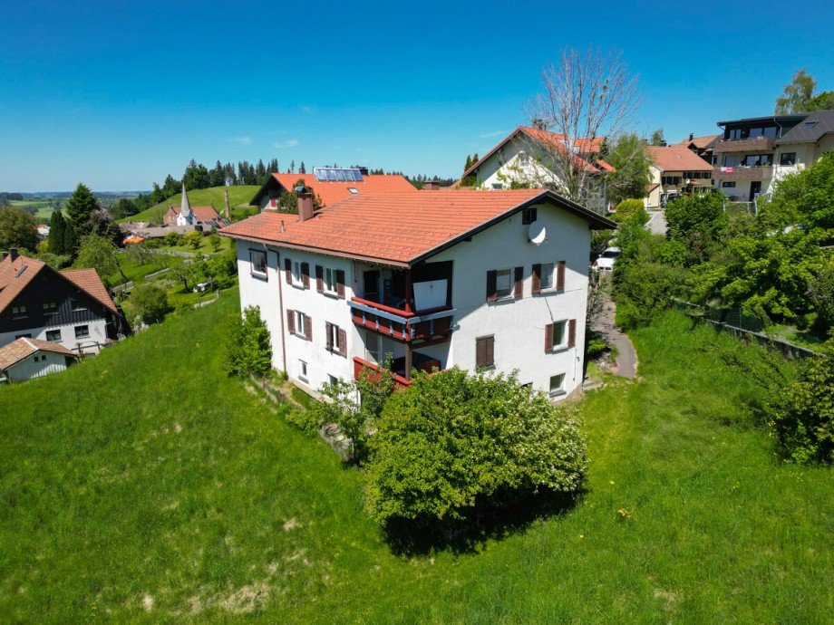 Hausansicht Zweifamilienhaus Weiler-Simmerberg / Simmerberg