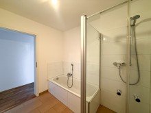 Badezimmer Exklusive Erdgeschosswohnung mit Sonnenterrasse in Simmerberg im Allg�u - modern und barrierefrei