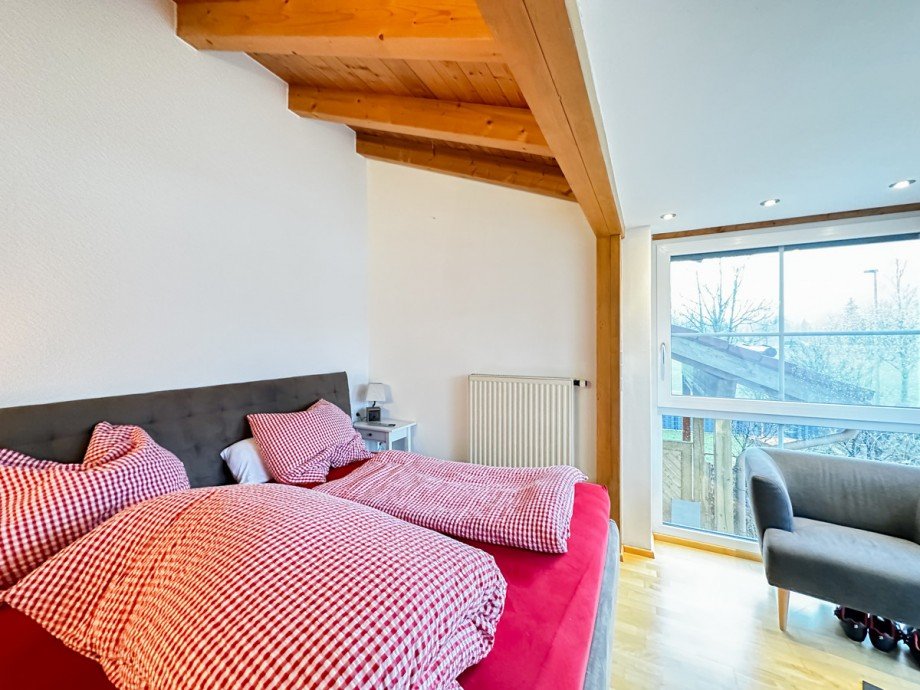Schlafzimmer Reihenmittelhaus Immenstadt im Allg�u / Rauhenzell