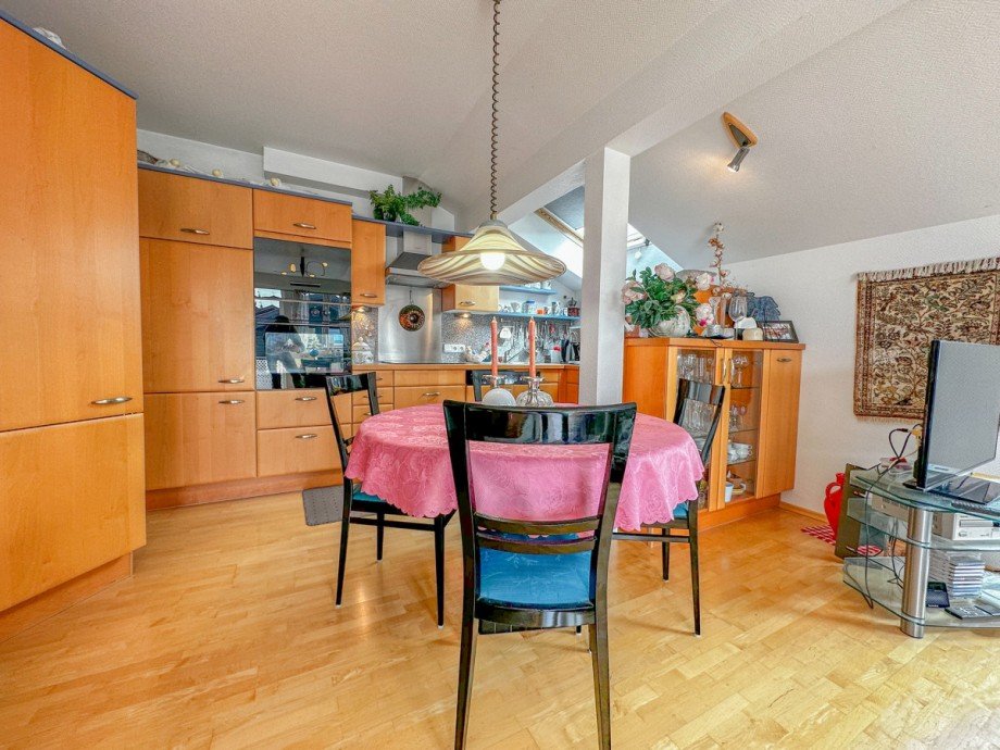 Kochen / Essen Dachgeschosswohnung Oberstaufen