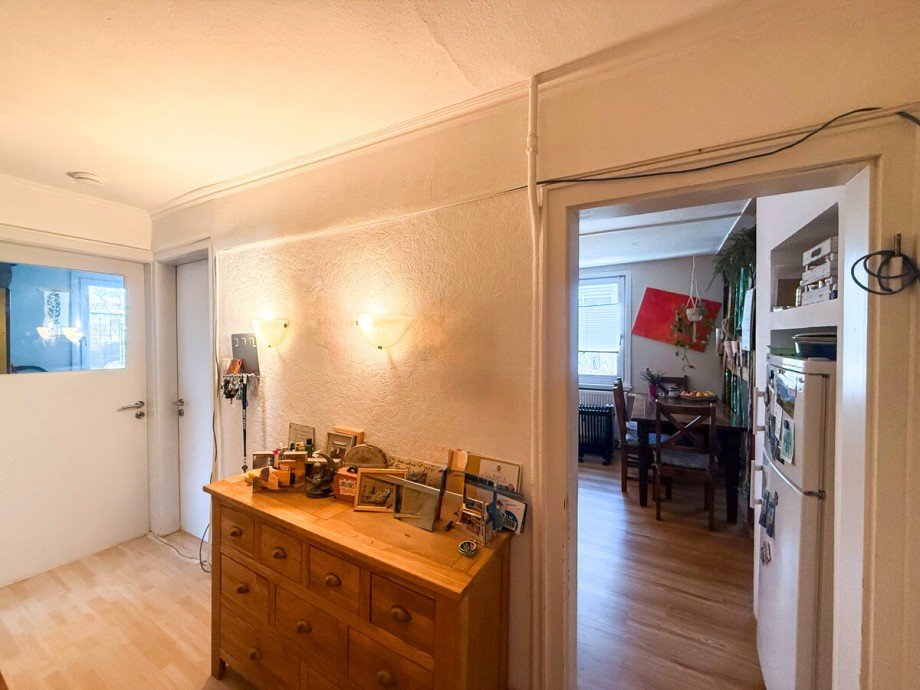 Gro�e Wohnung 1. OG Flur Mehrfamilienhaus Lindenberg im Allg�u