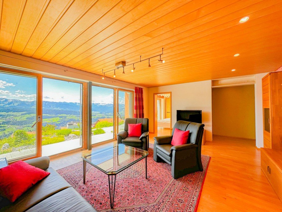 Wohnzimmer UG Einfamilienhaus Sulzberg