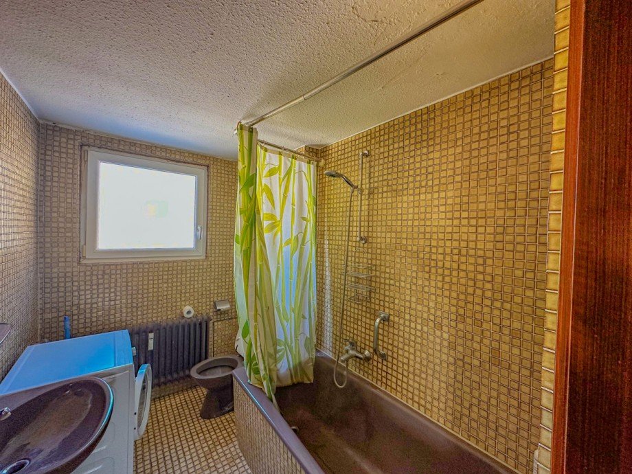 Badezimmer Dachgeschosswohnung Oberstaufen