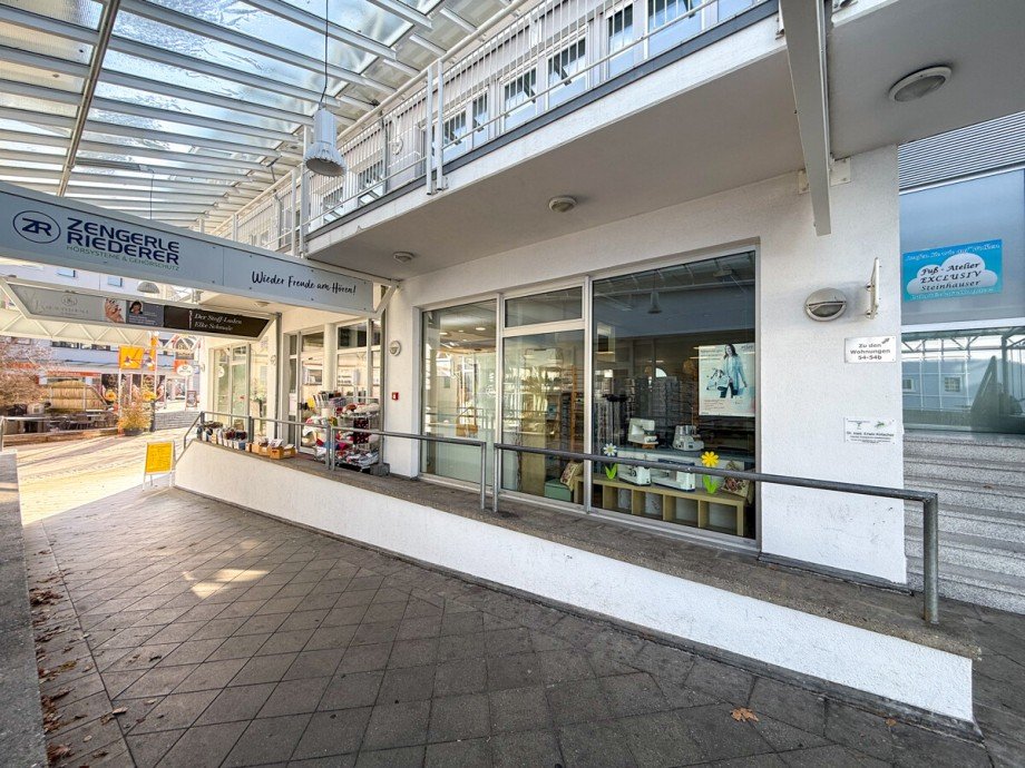 Au�enansicht Einzelhandel Lindenberg im Allg�u