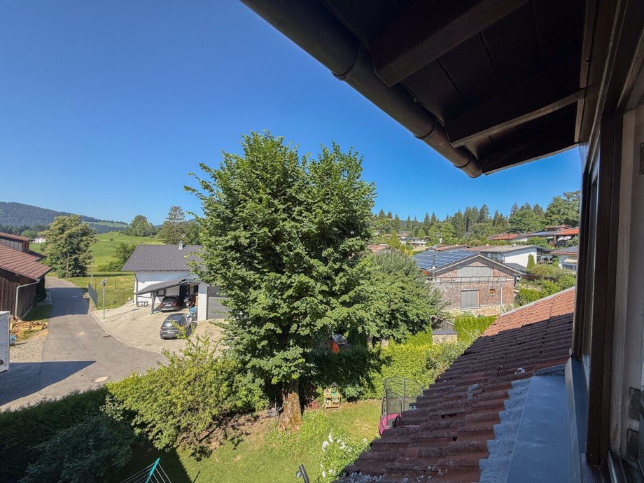 Ausblick Dachgeschosswohnung Scheidegg / Lindenau