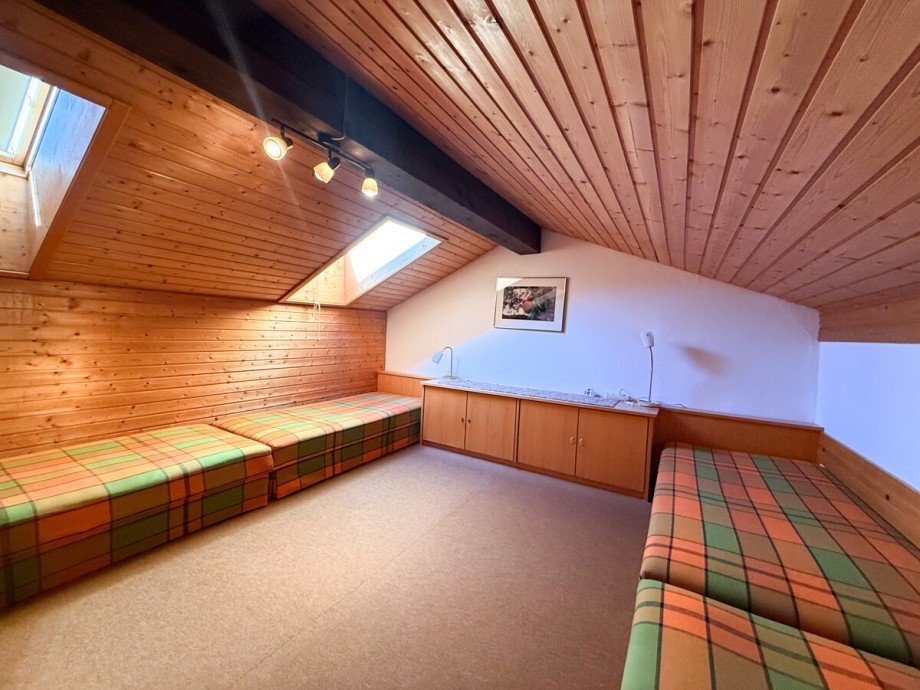 Schlafzimmer DG Maisonettewohnung Oberstaufen