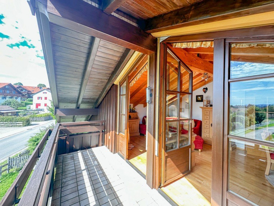West-Balkon Dachgeschosswohnung Oberreute