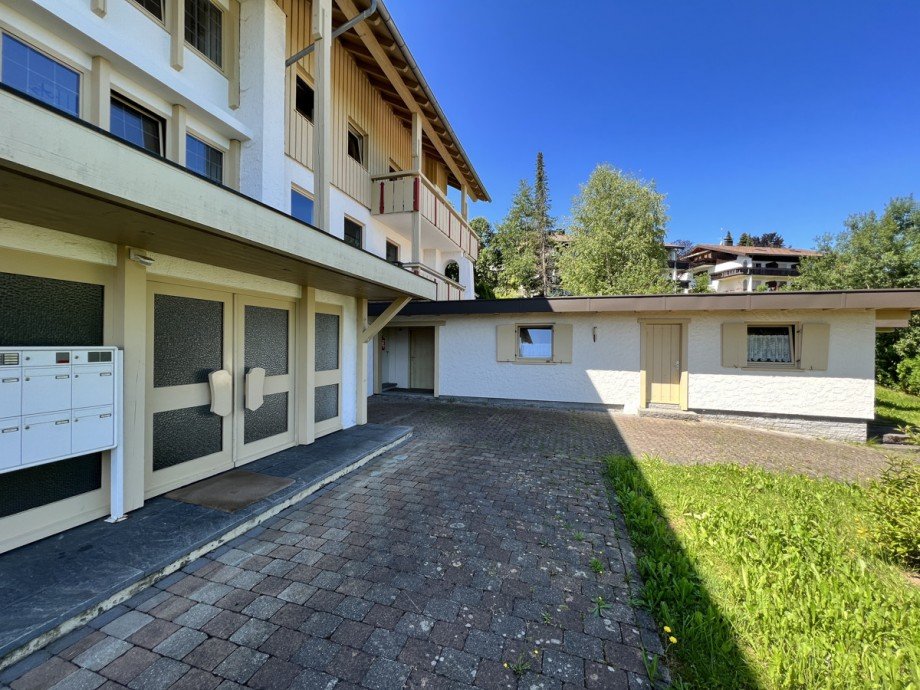 Eingangsbereich Etagenwohnung Oberreute