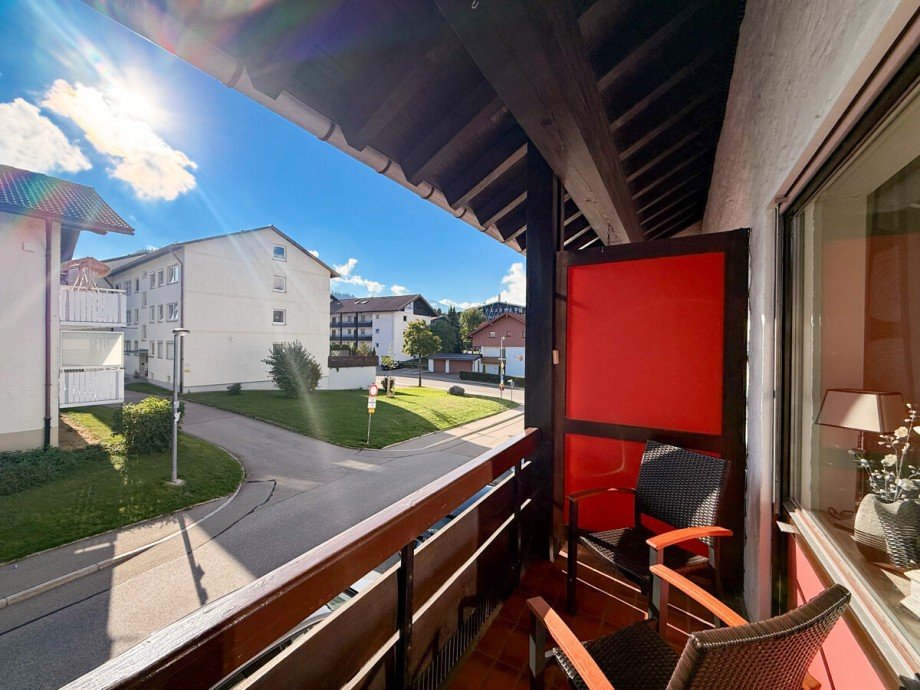 Ost Balkon Etagenwohnung Oberstaufen