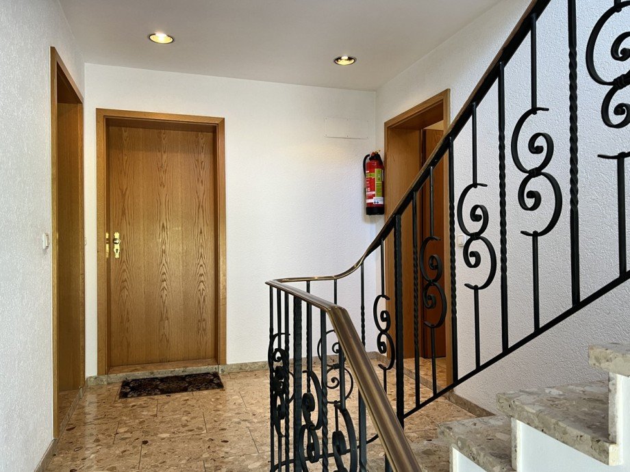 Treppenhaus Erdgeschosswohnung Oberstaufen