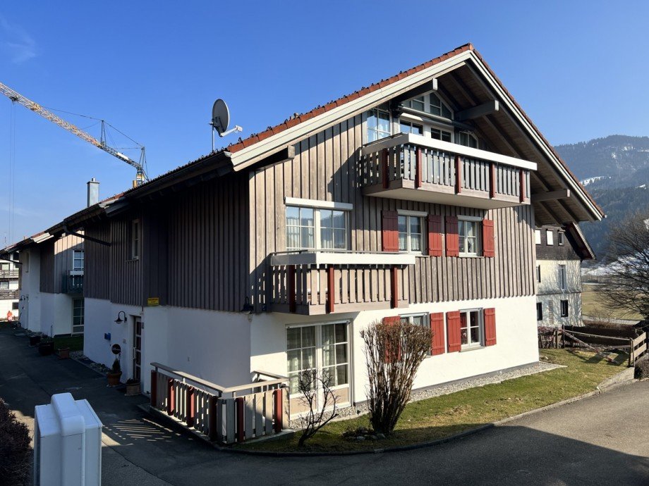 Au�enansicht Etagenwohnung Oberstaufen / Wiedemannsdorf
