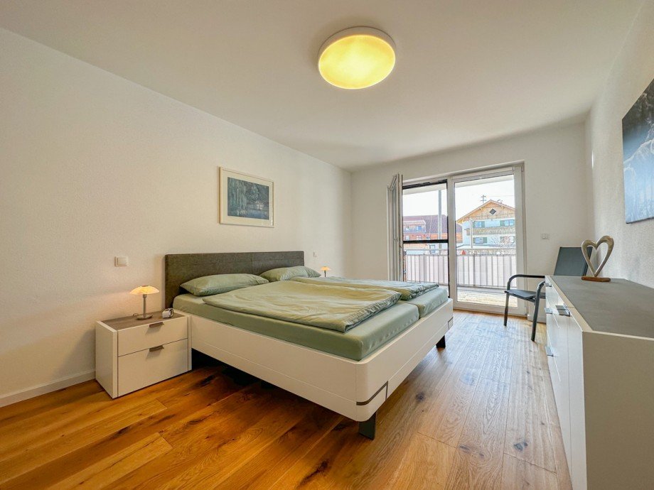 Schlafzimmer Etagenwohnung Wertach