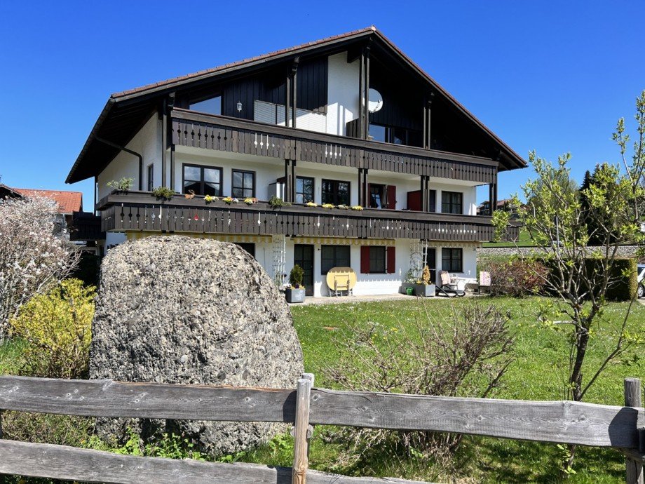 S�dansicht Erdgeschosswohnung Oberstaufen